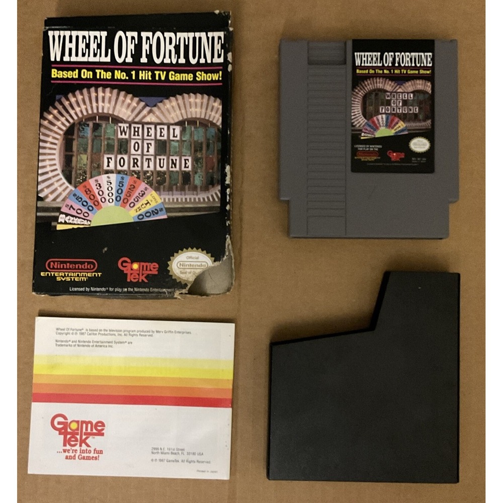 Wheel of Fortune (Nintendo Entertainment System, 1988)